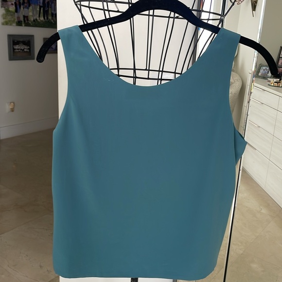 NWT TEAL SLEEVELESS TOP - Picture 4 of 6